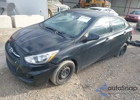 2016 Hyundai Accent Se z USA, uszkodzony, nr VIN KMHCT4AE0GU158603